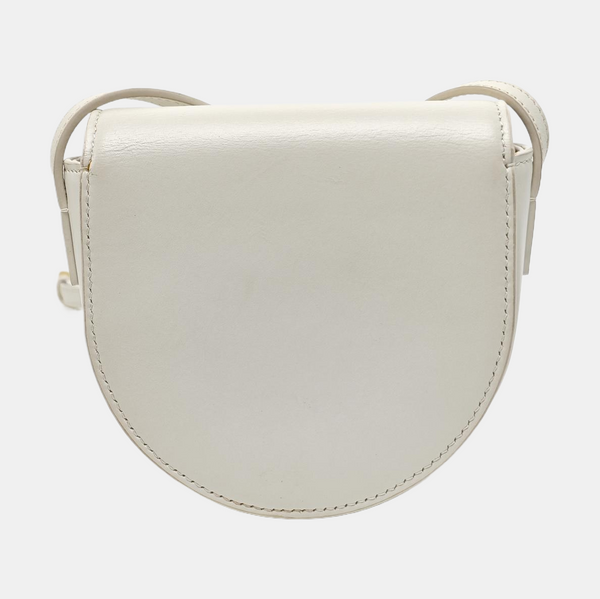 Calfskin Shoulder Bag White