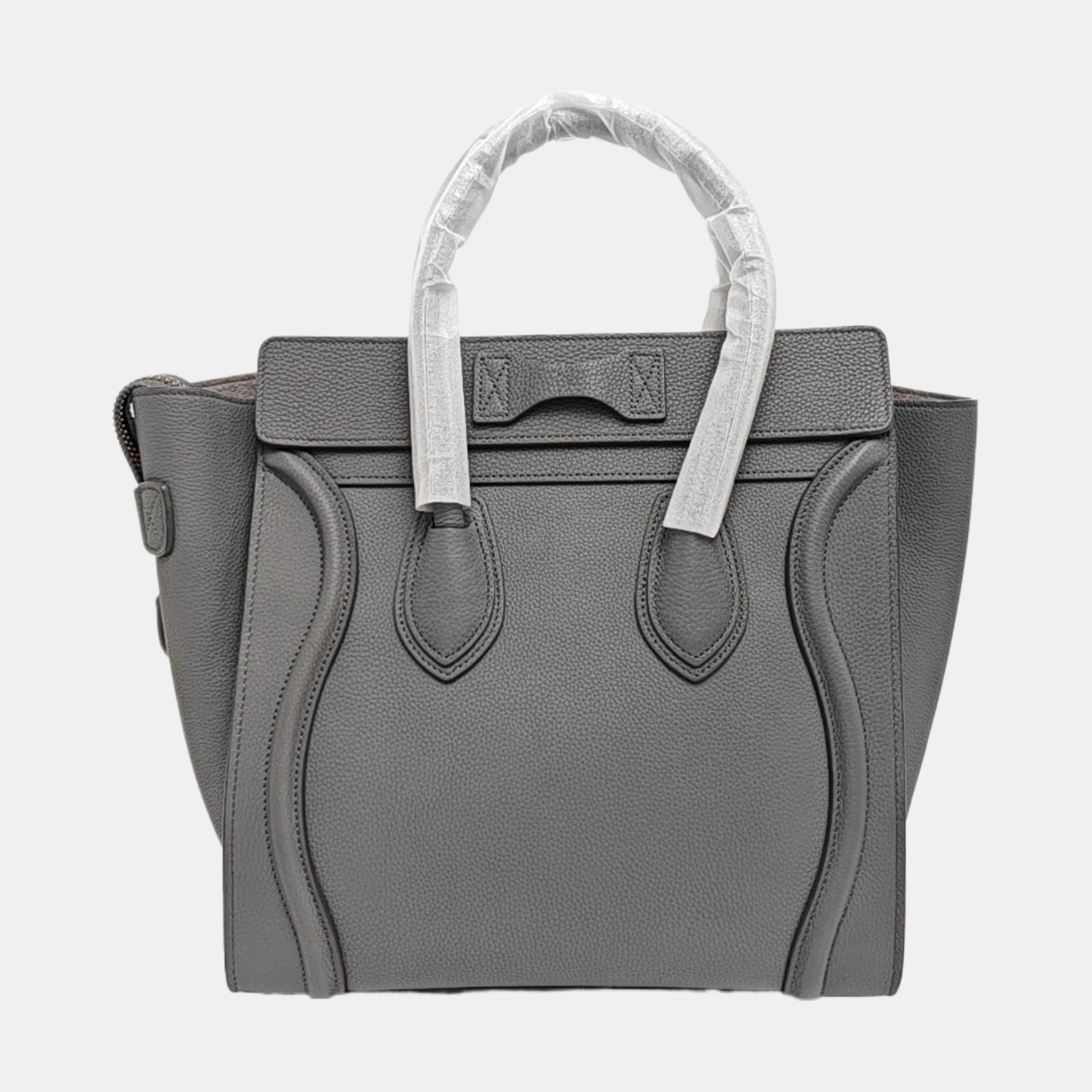LUGGAGE Micro Calfskin Gray
