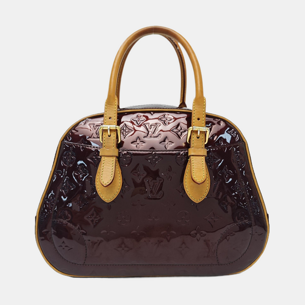 SUMMIT DRIVE Monogram Patent Leather Red