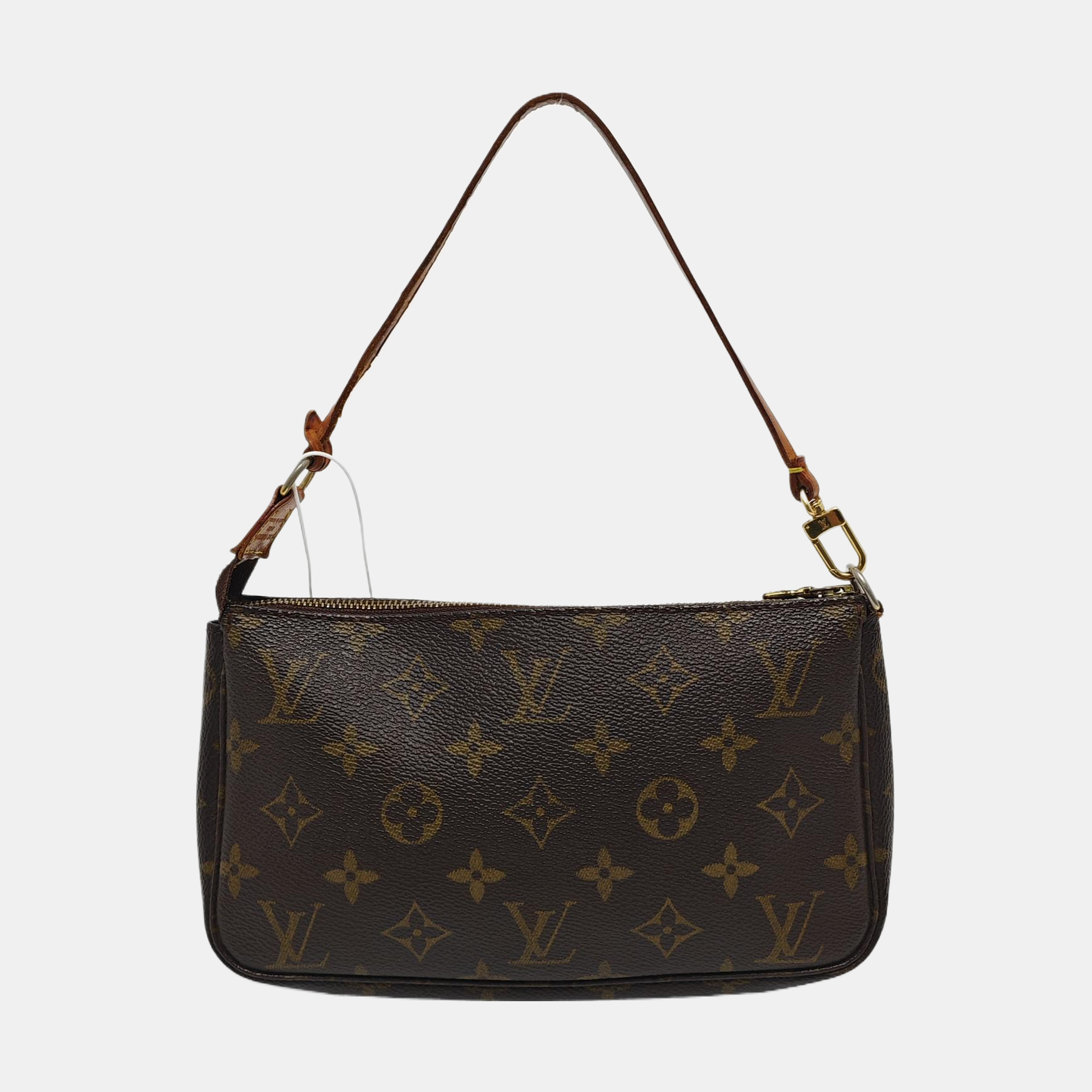 ACCESSOIRES Monogram Coated Canvas Brown