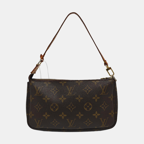 ACCESSOIRES Monogram Coated Canvas Brown