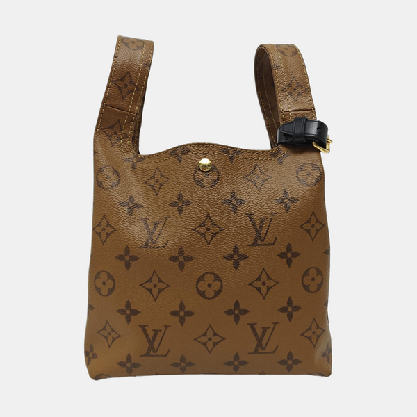 ATLANTIS PM Monogram Coated Canvas Brown