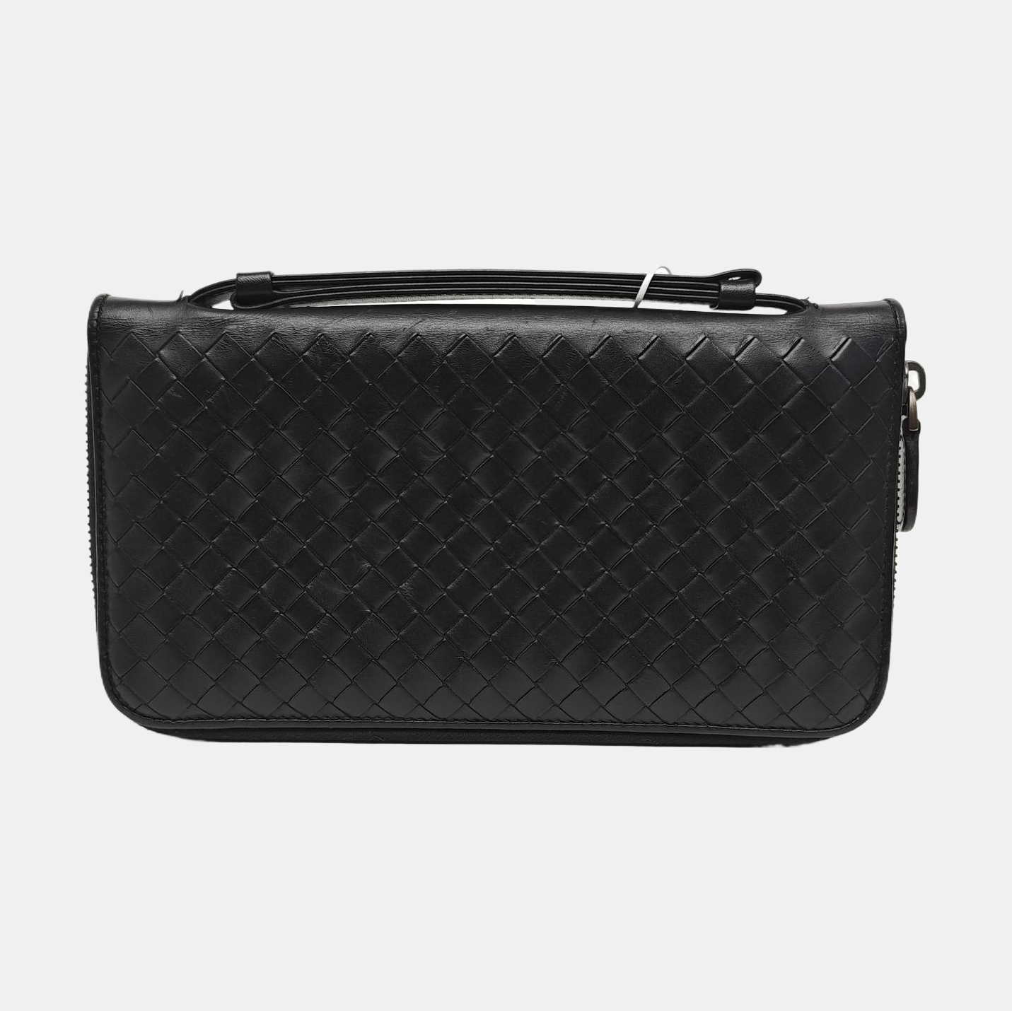 Calfskin Top Handle Bag Black