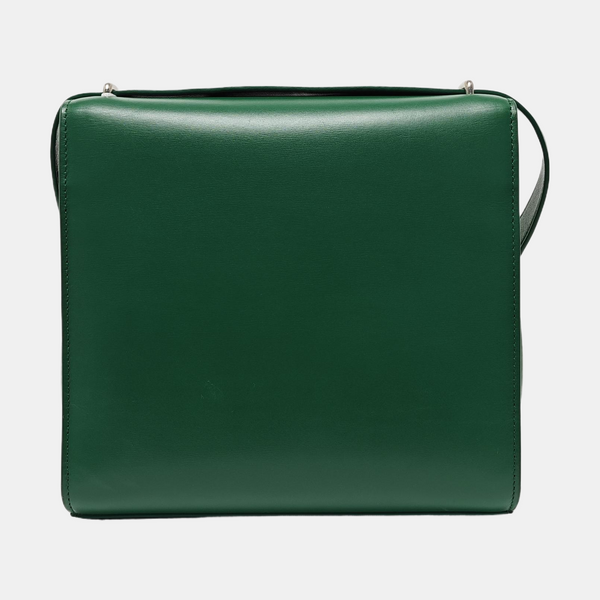 The Clip Calfskin Green