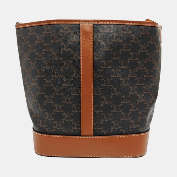 TRIOMPHE CANVAS Medium Coated Canvas Brown