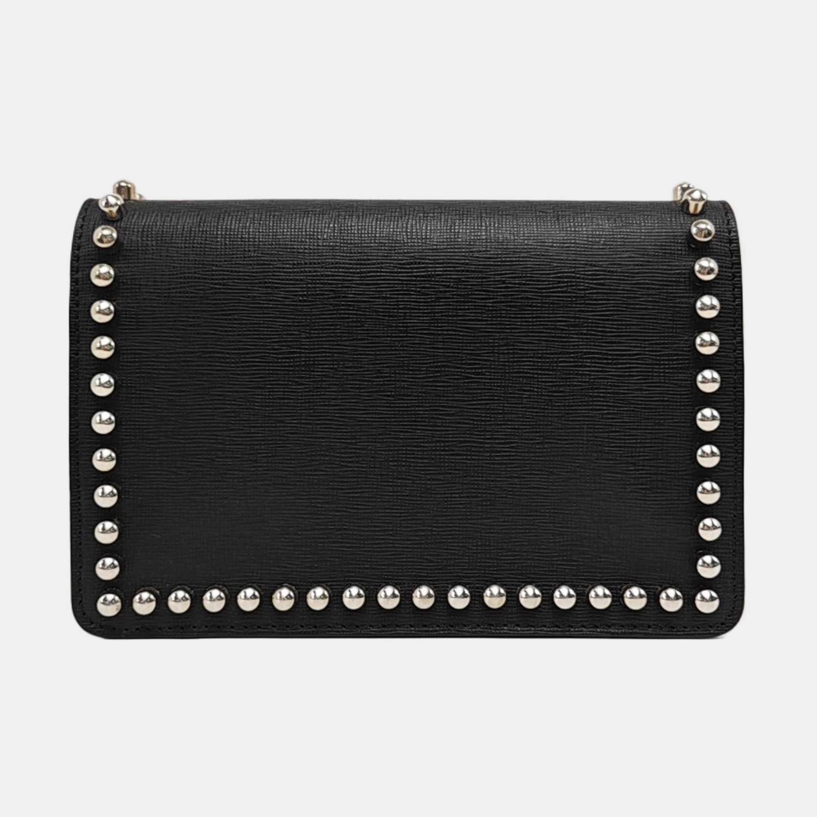 Authenticated pre-owned  Karlito Calfskin Black - Shoulder Bag at Looply