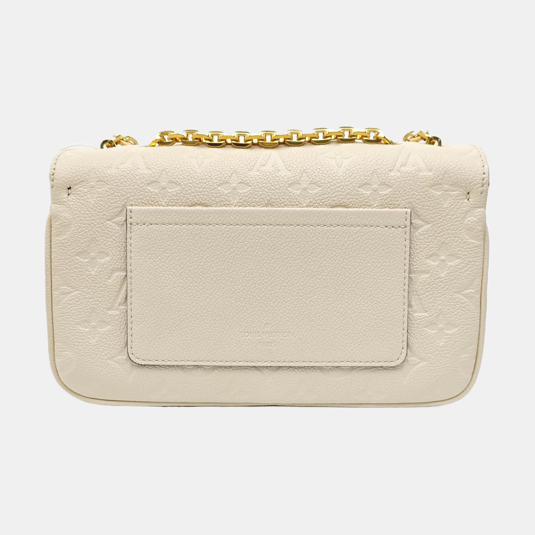 MARCEAU Monogram Calfskin White