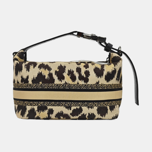 Fabric Top Handle Bag Multicolor