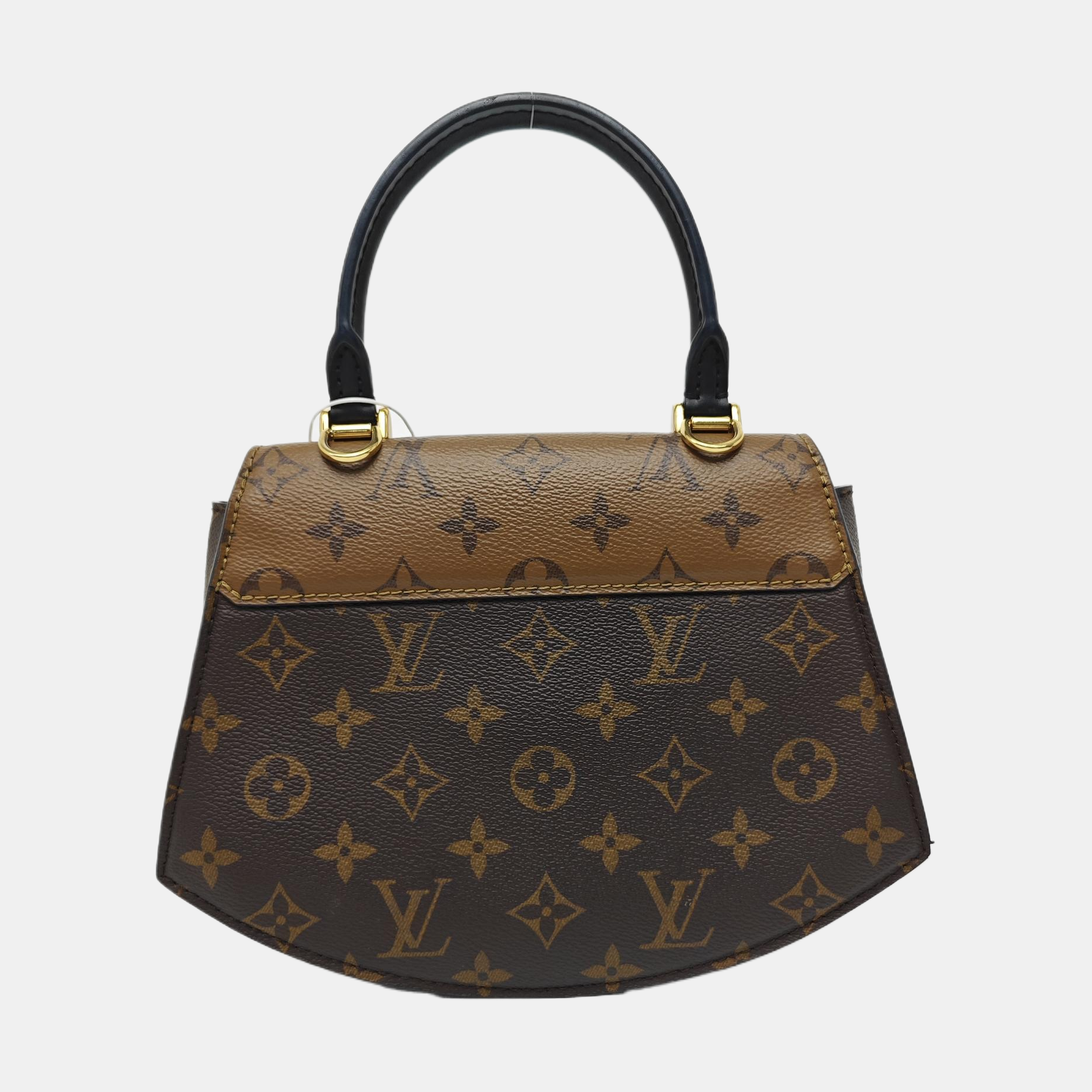 Monogram Coated Canvas Shoulder Bag Super Mini Brown
