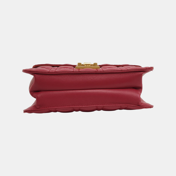 Dioraddict Cannage Lambskin Red