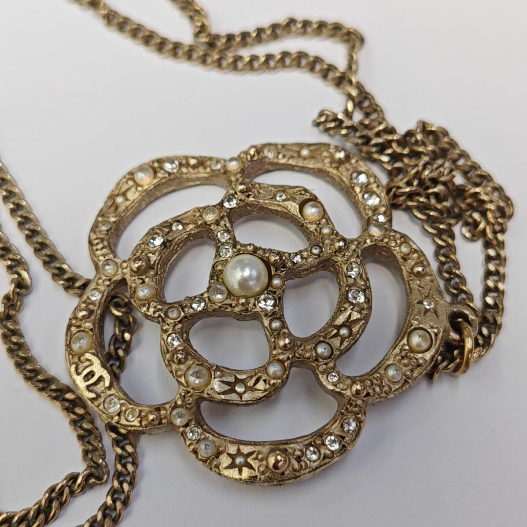 CAMÉLIA Metal Gold Necklace