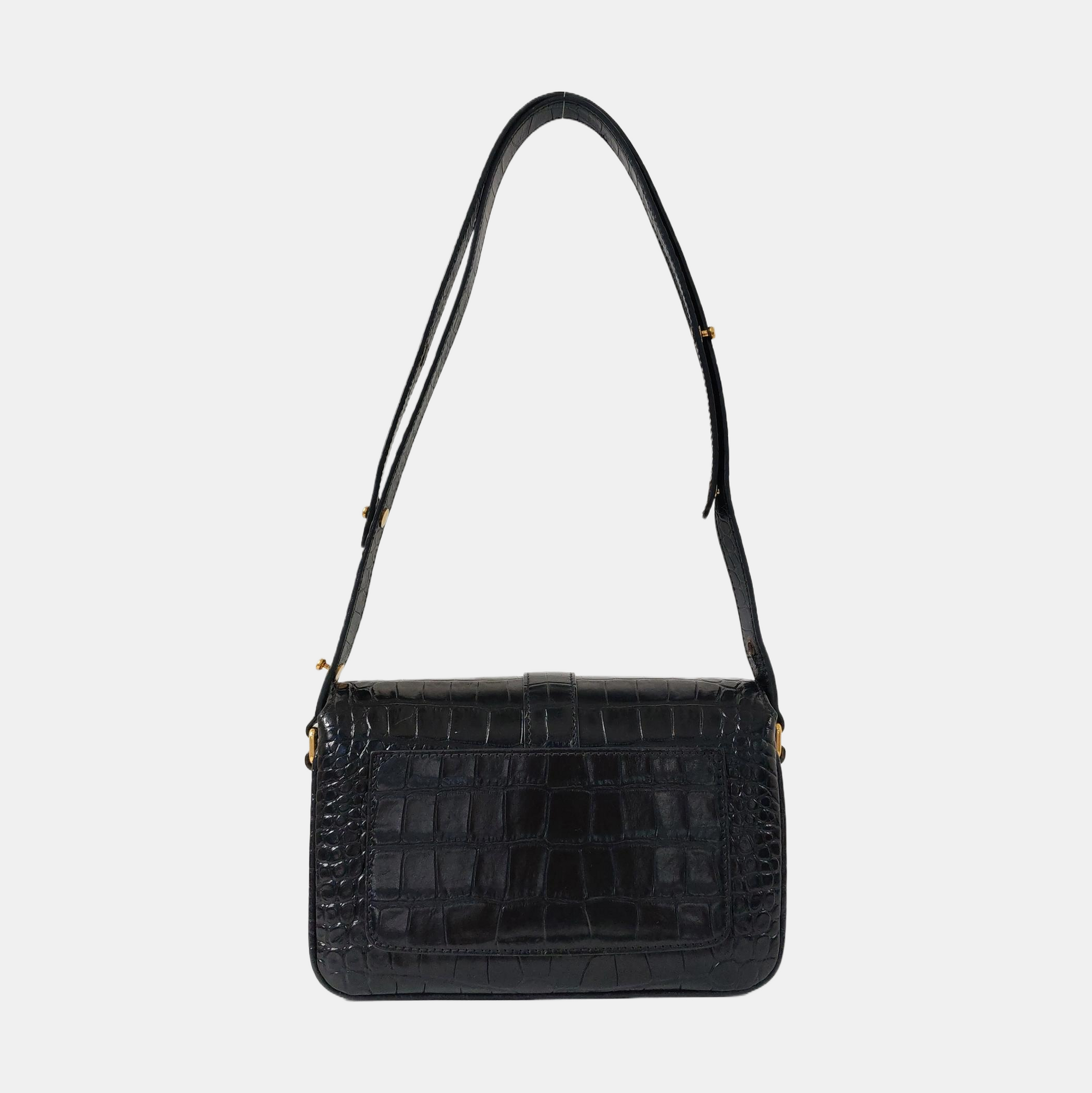 Sharp Calfskin Black