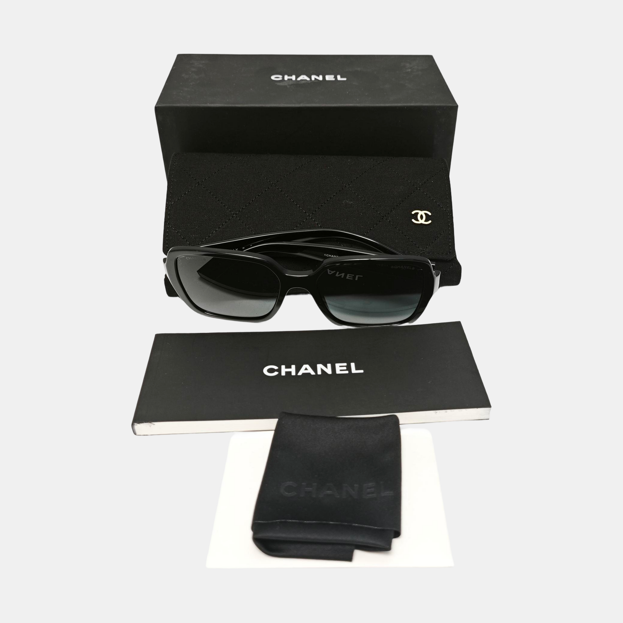 Synthetic Sunglasses Black