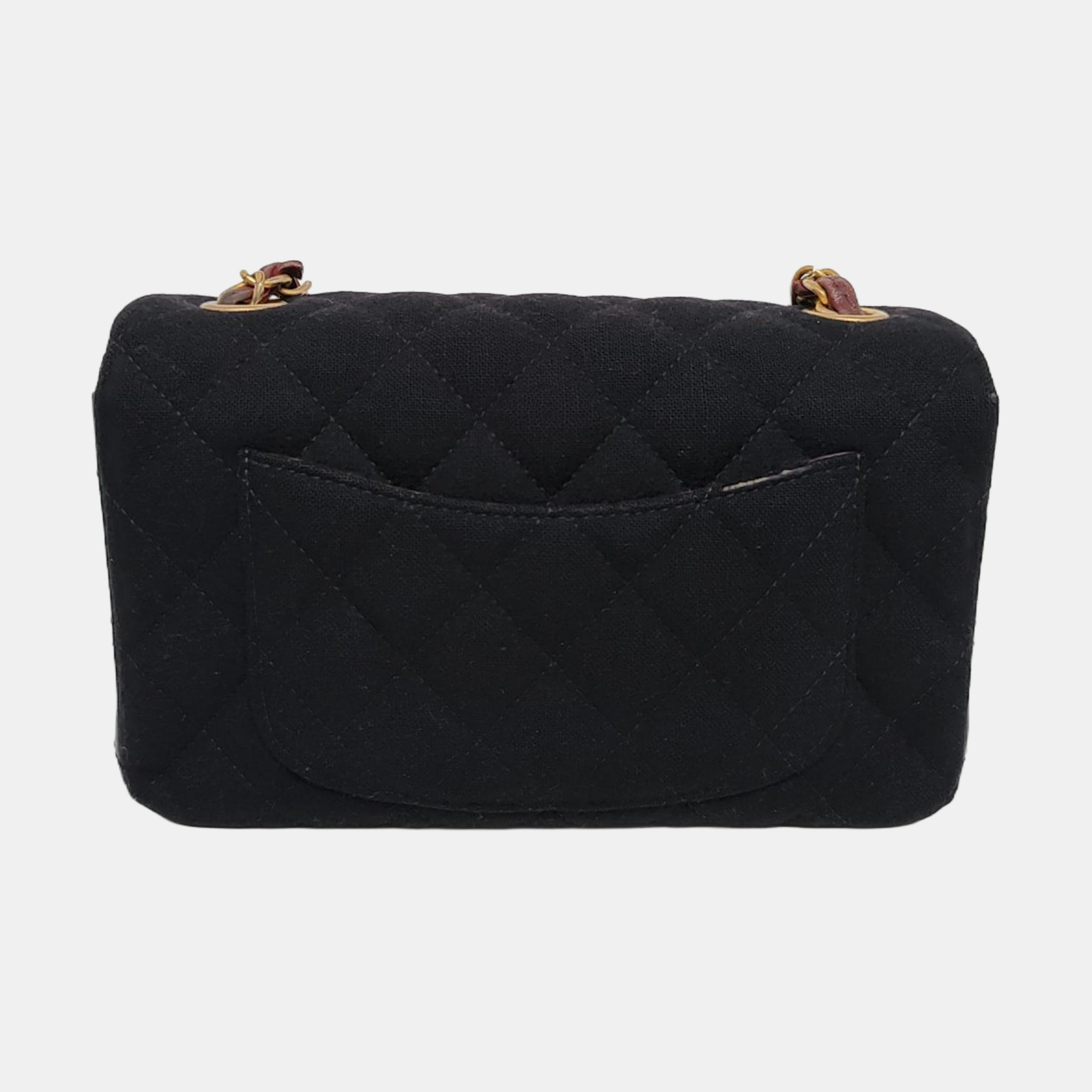 CLASSIC FLAP Quilted Wool Black