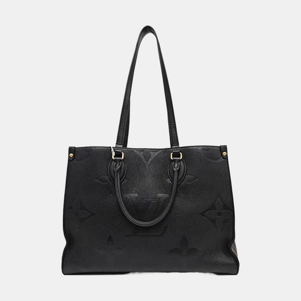 ONTHEGO MM Monogram Calfskin Black