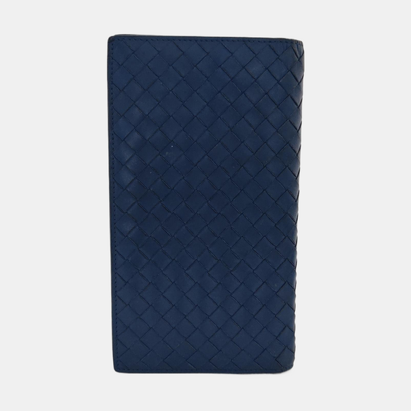 Calfskin Wallet Blue
