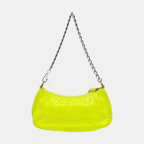 Le Cagole Mini Calfskin Green