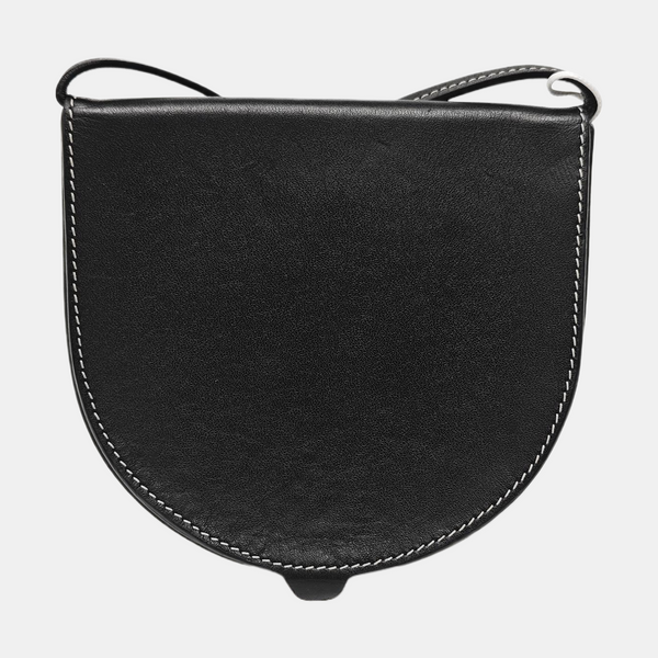 Heel Small Calfskin Black