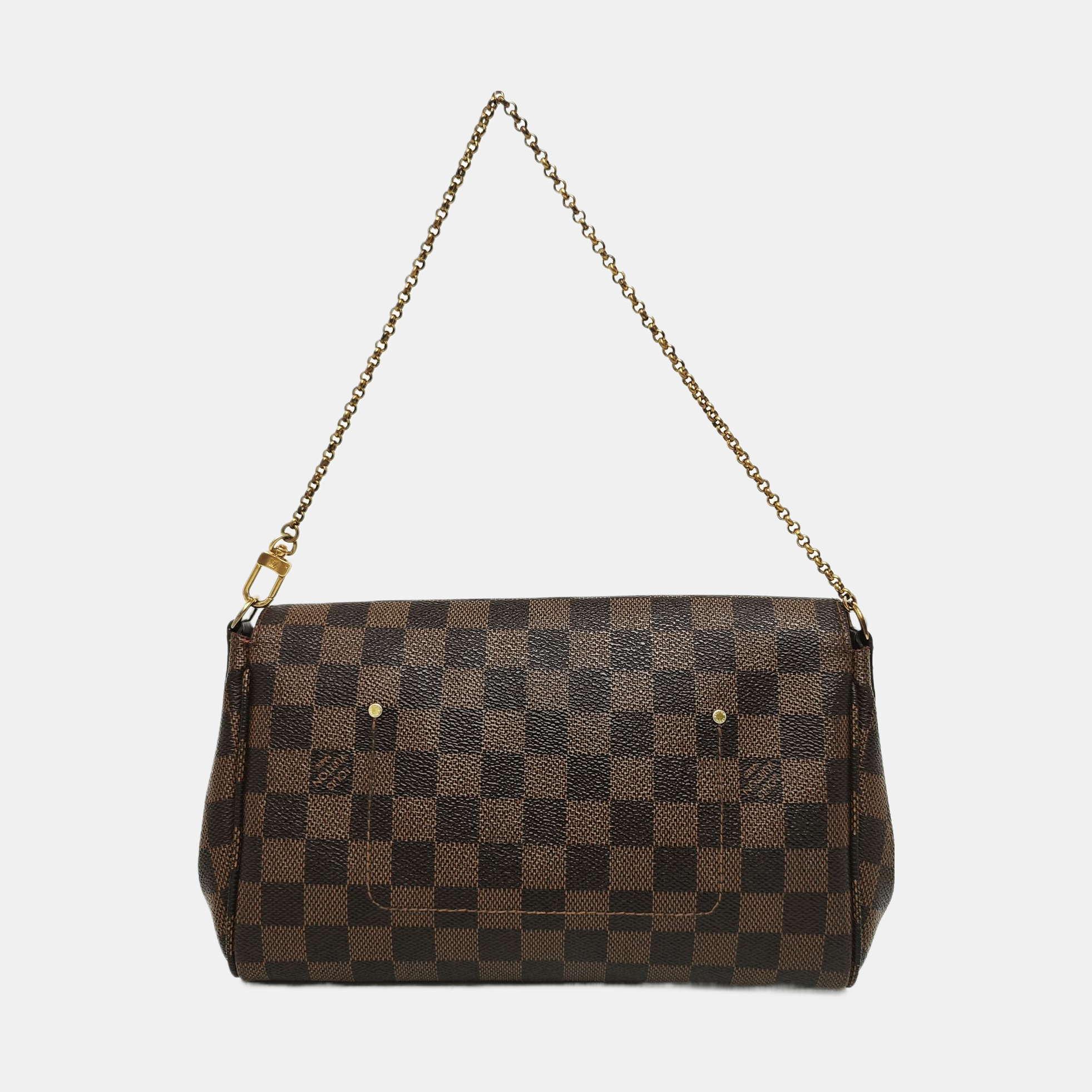 FAVORITE PM Coated Canvas Brown