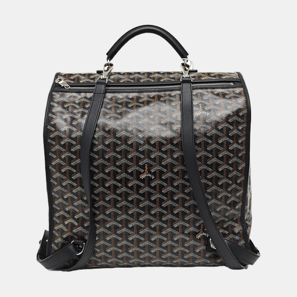 Saint Léger Coated Canvas Brown