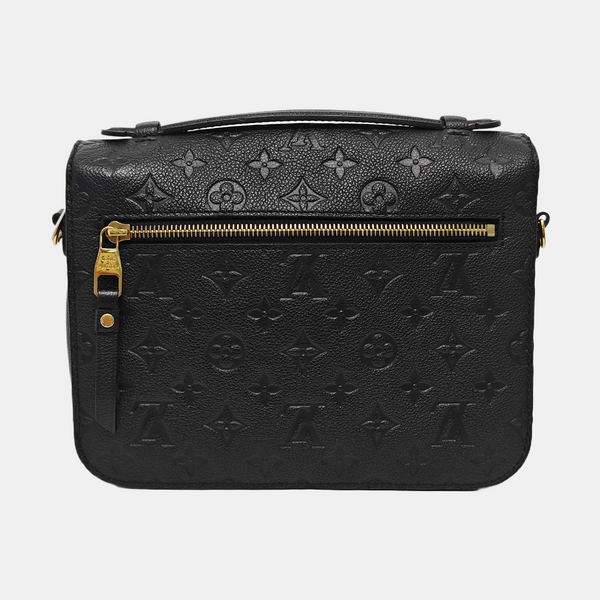 MÉTIS MM Monogram Calfskin Black