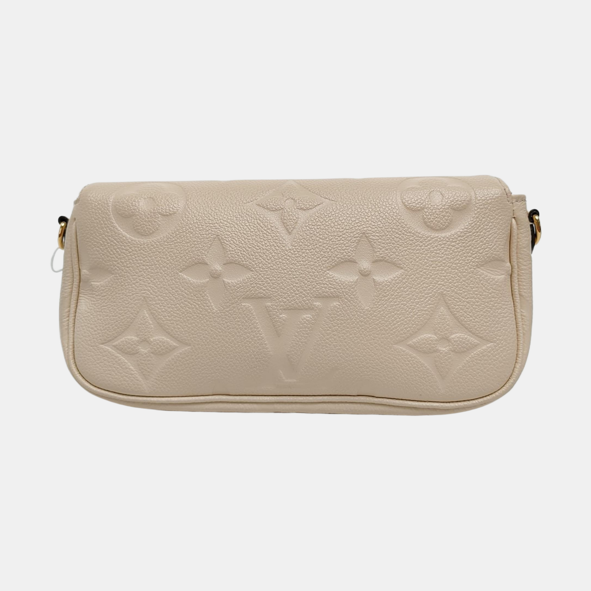 IVY Monogram Calfskin Beige