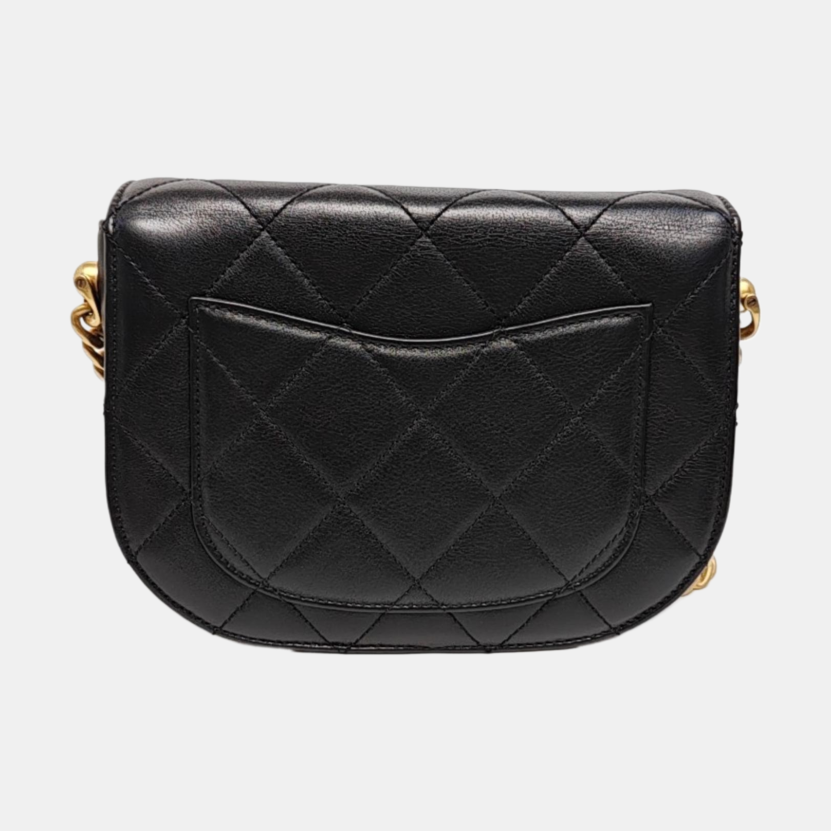 Calfskin Crossbody Bag Black