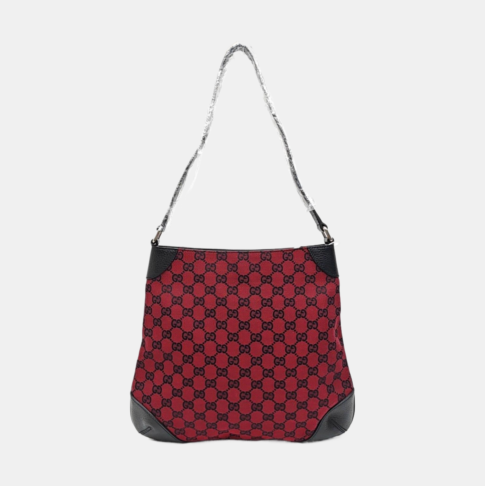 Monogram Canvas Top Handle Bag Red