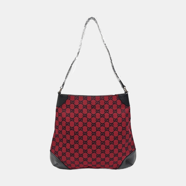 Monogram Canvas Top Handle Bag Red