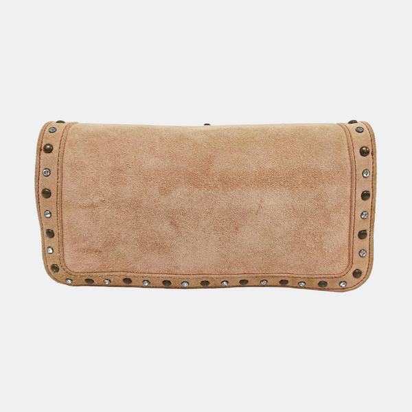 Leather Shoulder Bag Pink