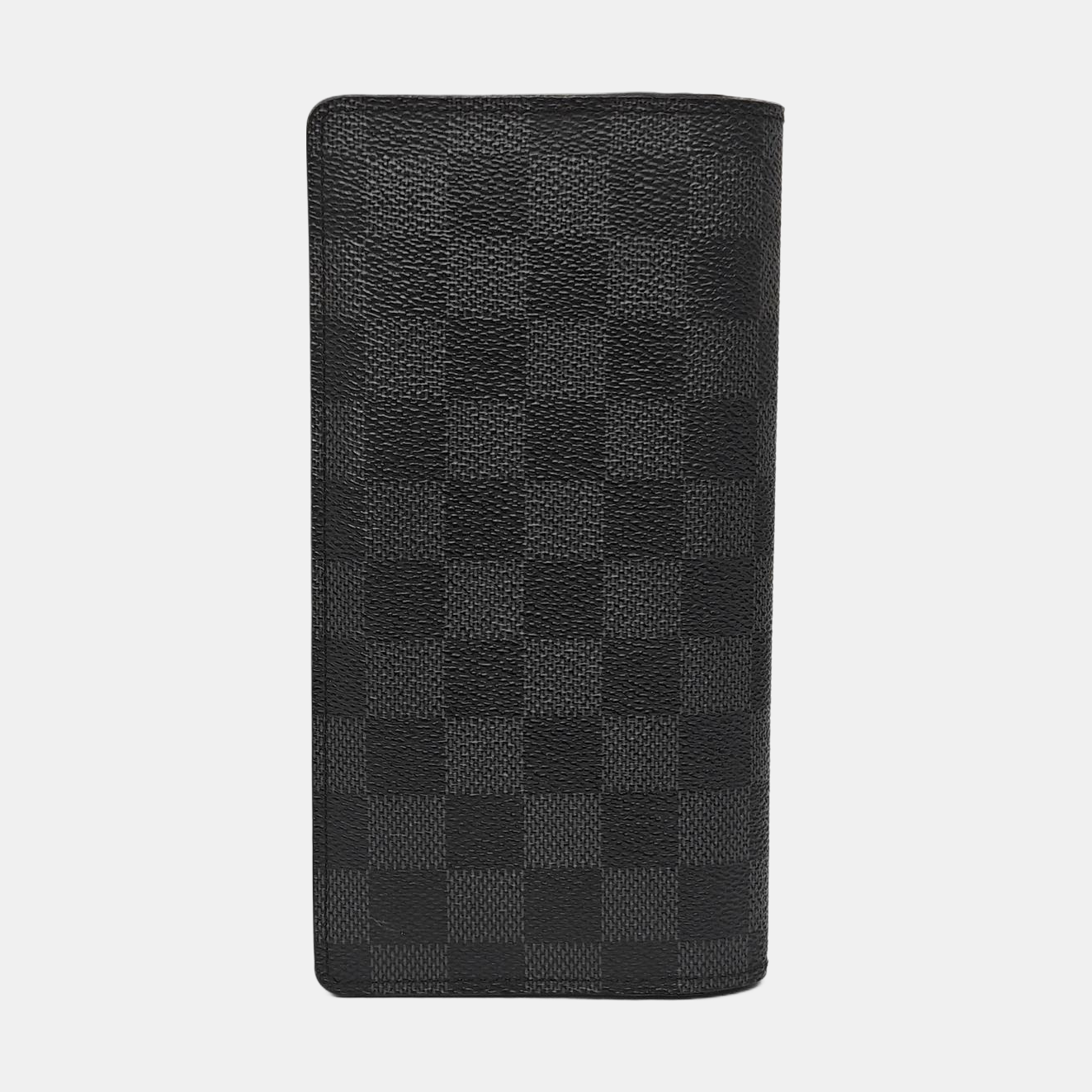 BRAZZA Damier Graphite Coated Canvas Black Wallet