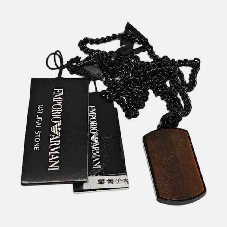 Stainless Steel Black Necklace