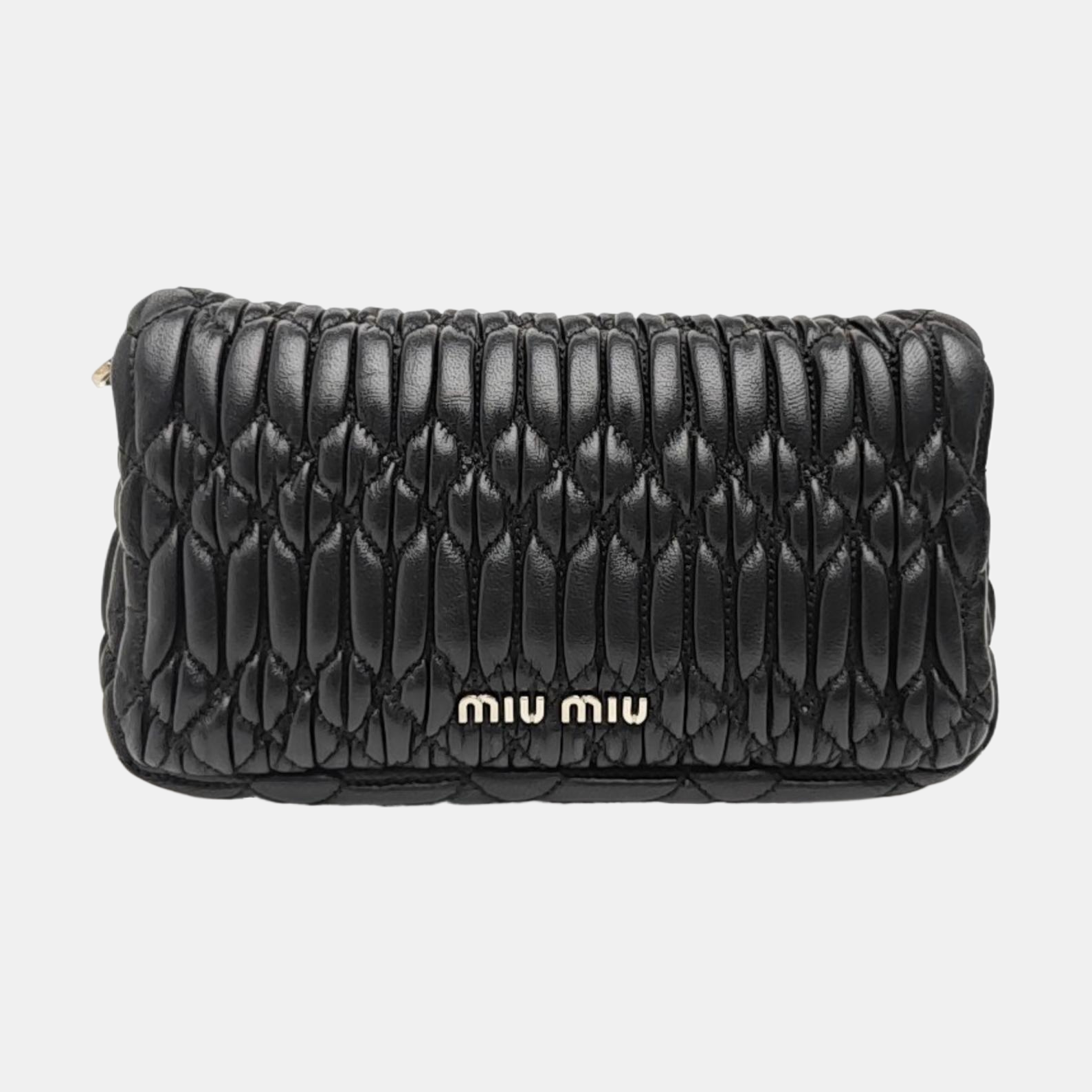 Crystal Mini Lambskin Black
