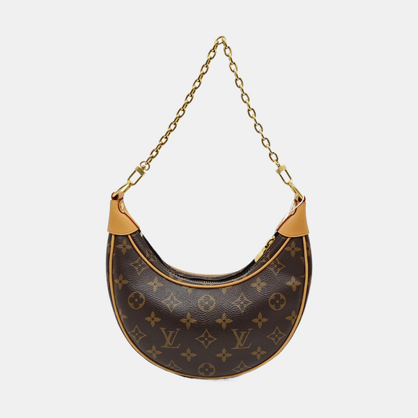 LOOP Monogram Coated Canvas Brown