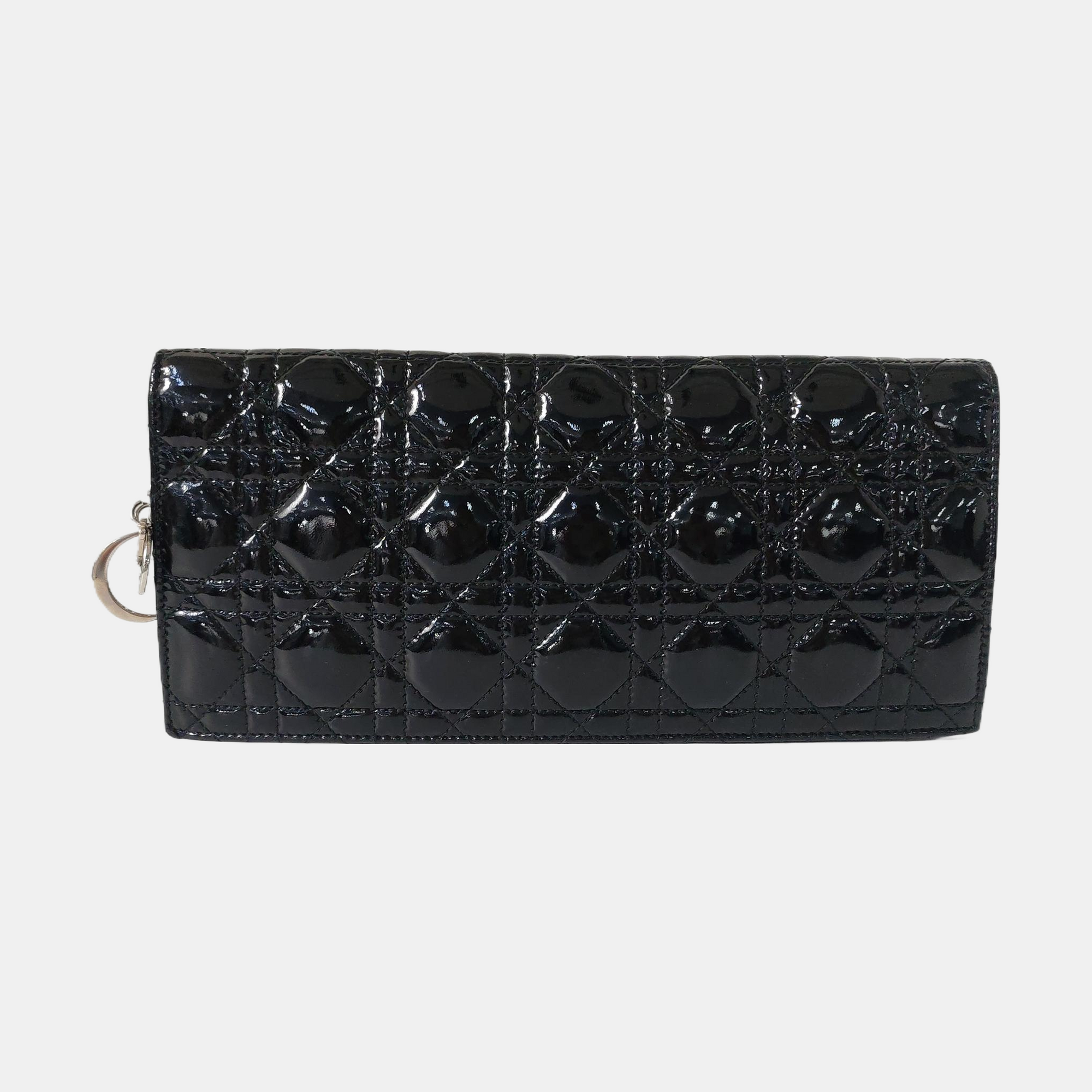 Lady Dior Medium Cannage Calfskin Black