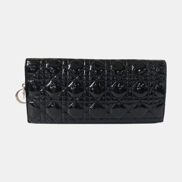 Lady Dior Medium Cannage Calfskin Black