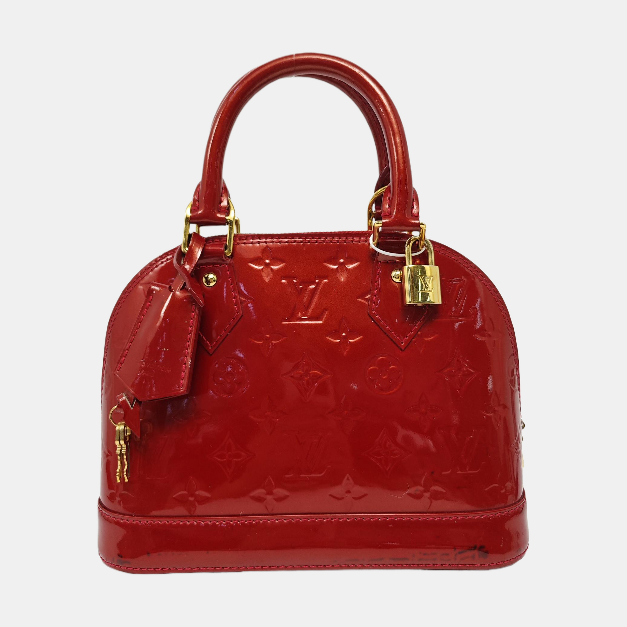 ALMA BB Patent Leather Red