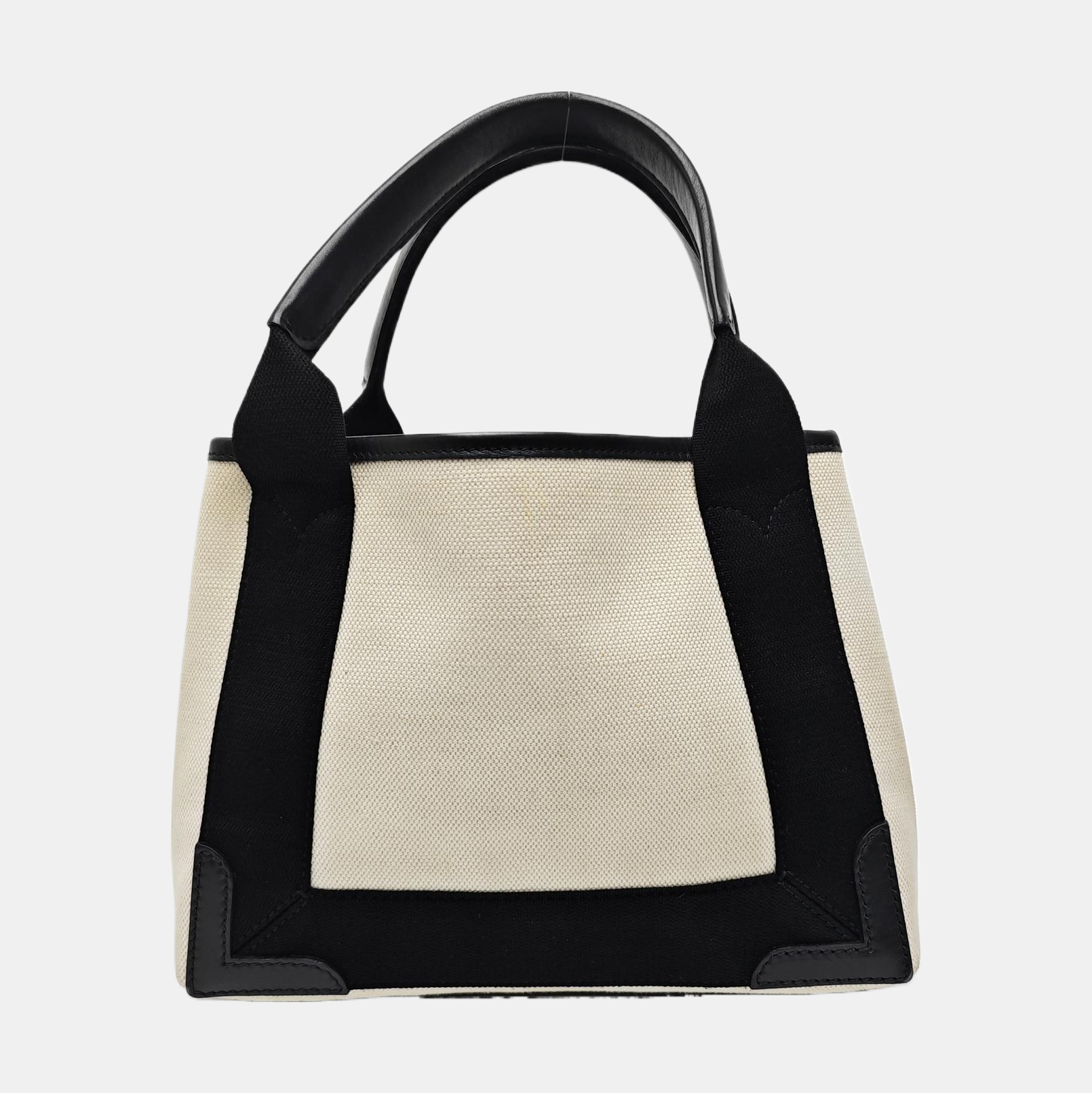 Navy Mini Canvas White