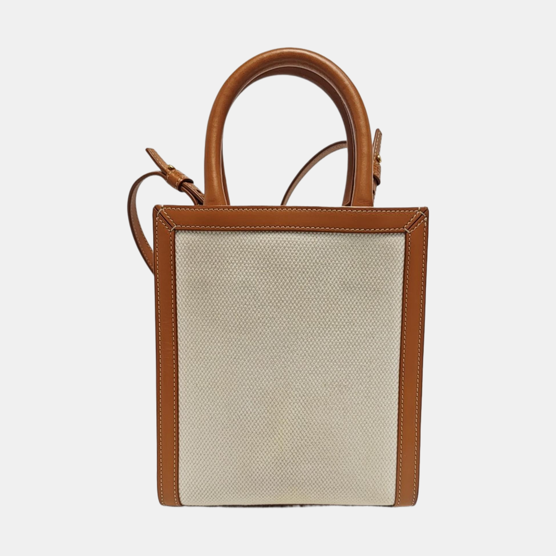 CABAS CELINE Mini Canvas White