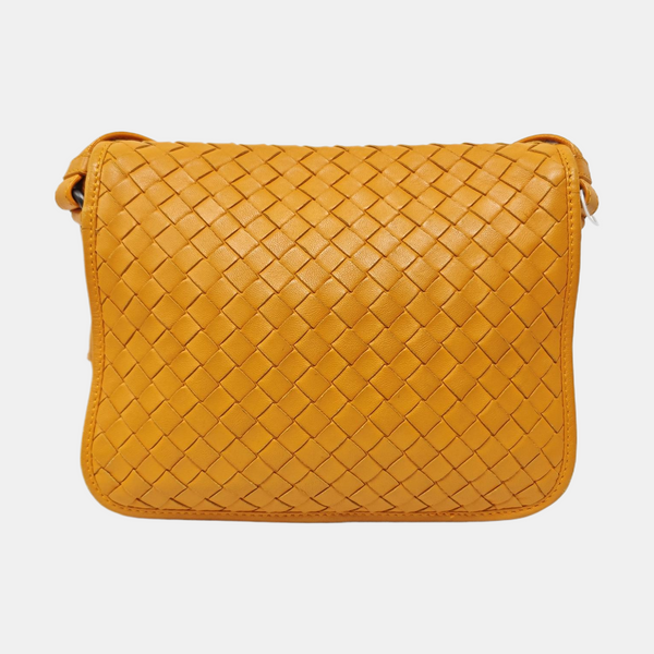 Calfskin Shoulder Bag Orange