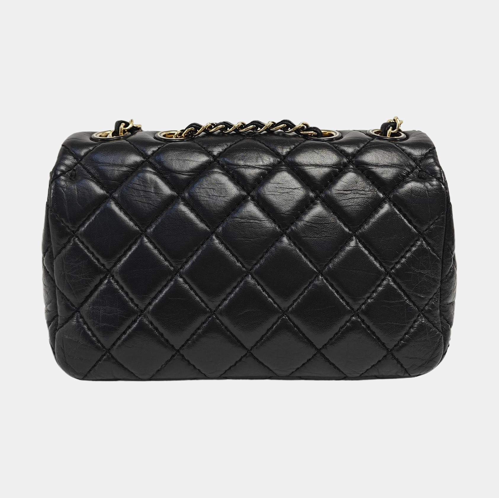 CLASSIC FLAP Mini Quilted Lambskin Black