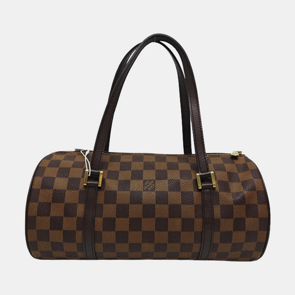 PAPILLON 30 Damier Ebene Coated Canvas Brown
