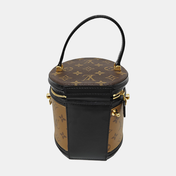CANNES PM Monogram Coated Canvas Brown