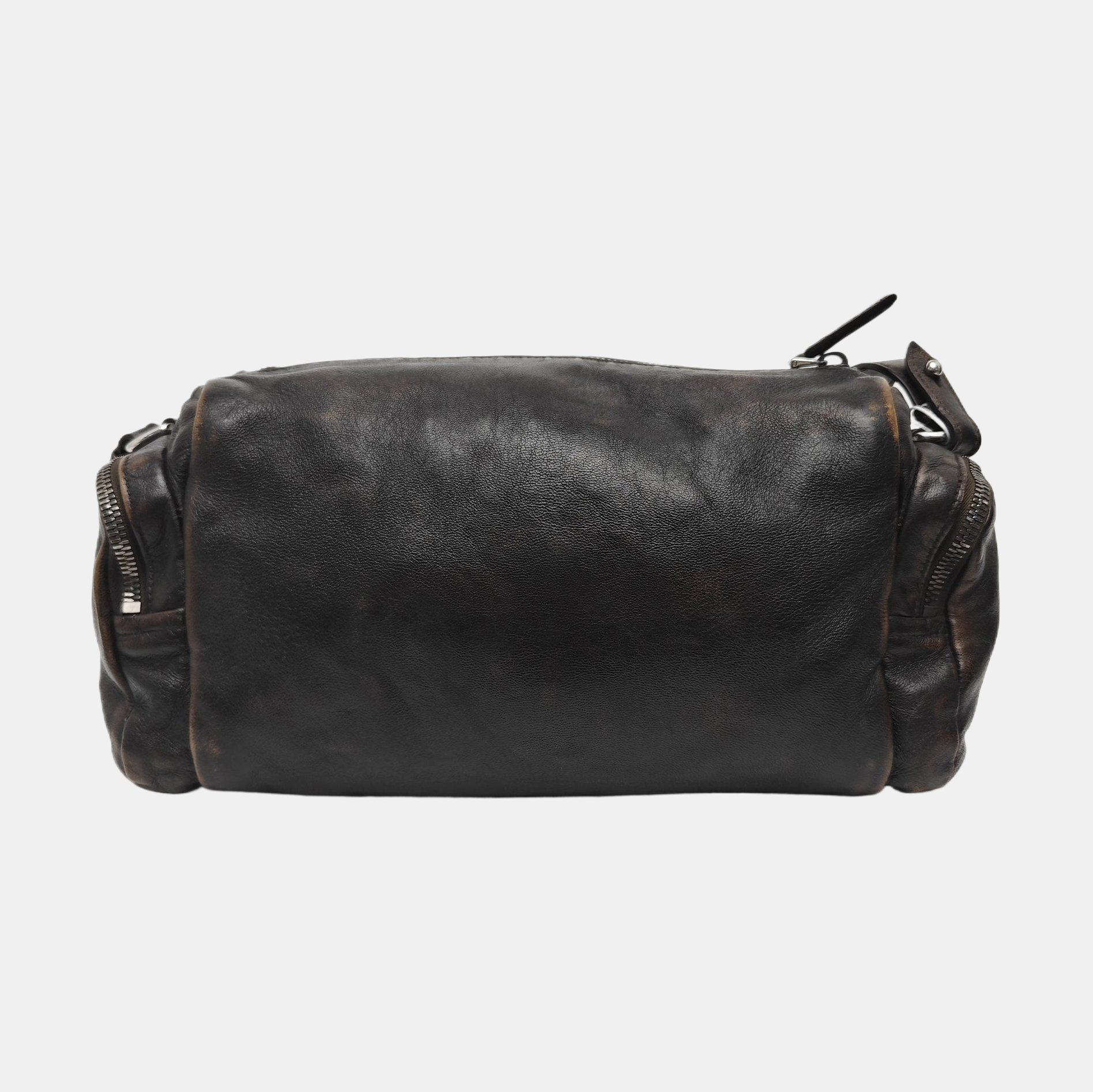 Calfskin Shoulder Bag Brown