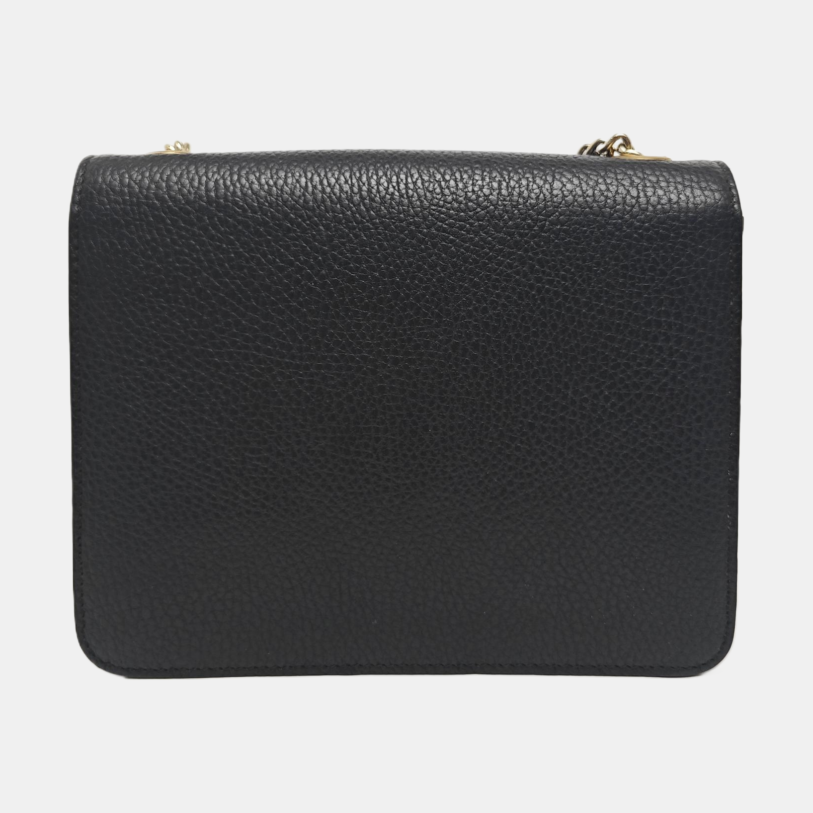 Interlocking G Small Calfskin Black