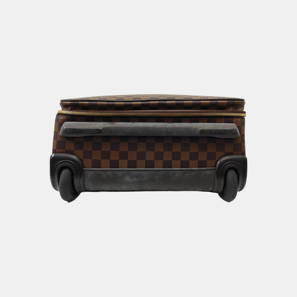 PEGASE 55 Damier Ebene Coated Canvas Brown