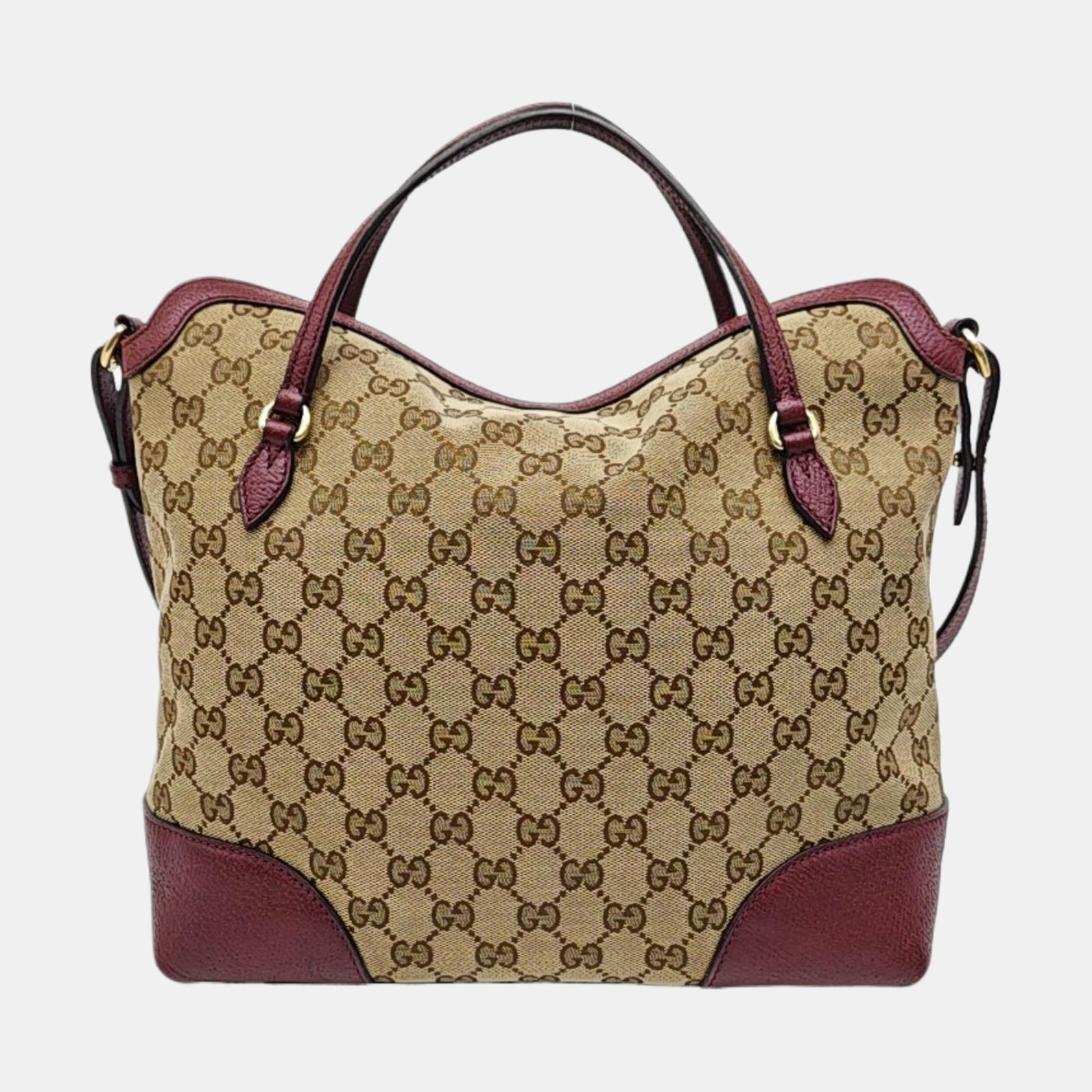 Bree Monogram Canvas Brown