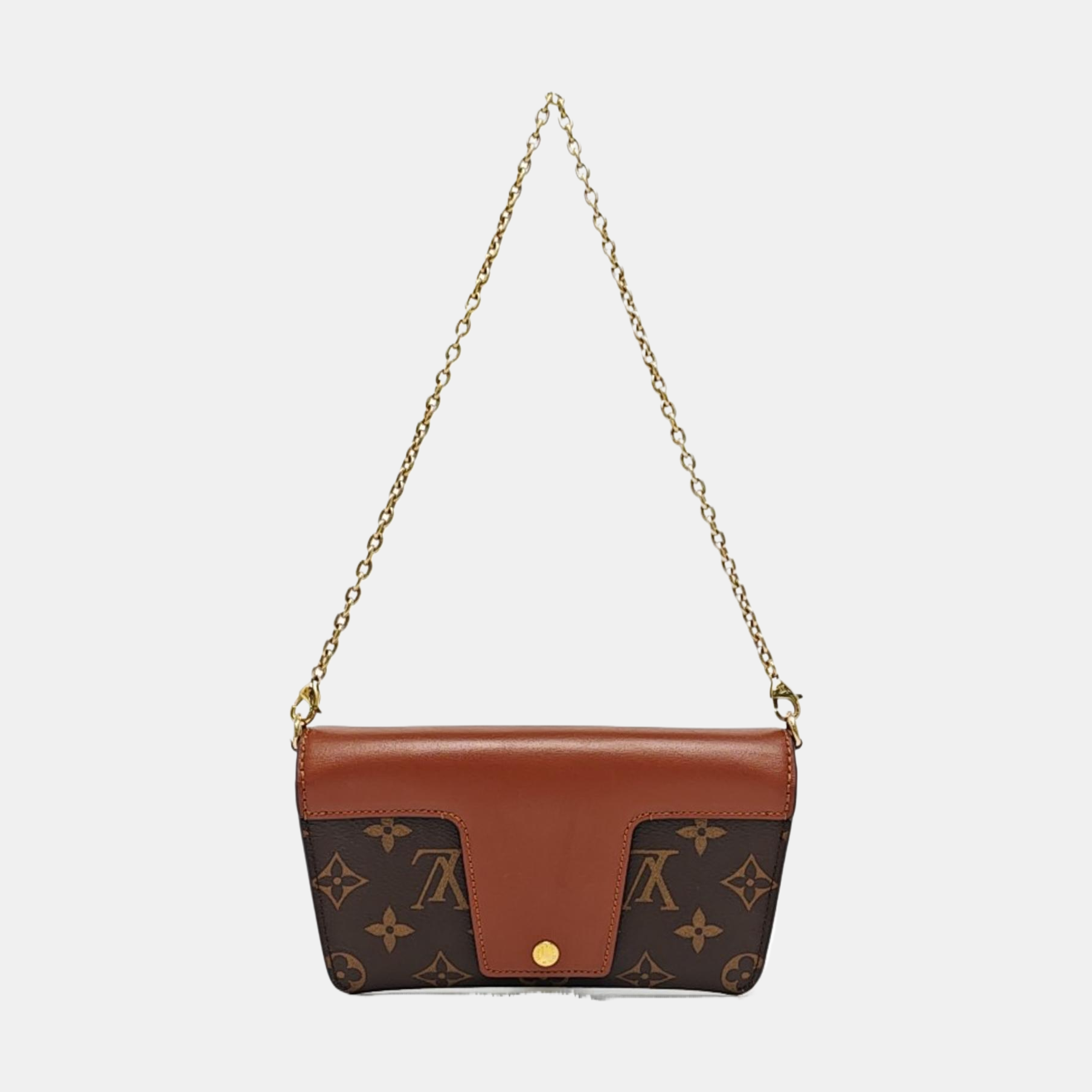 PADLOCK Monogram Coated Canvas Brown