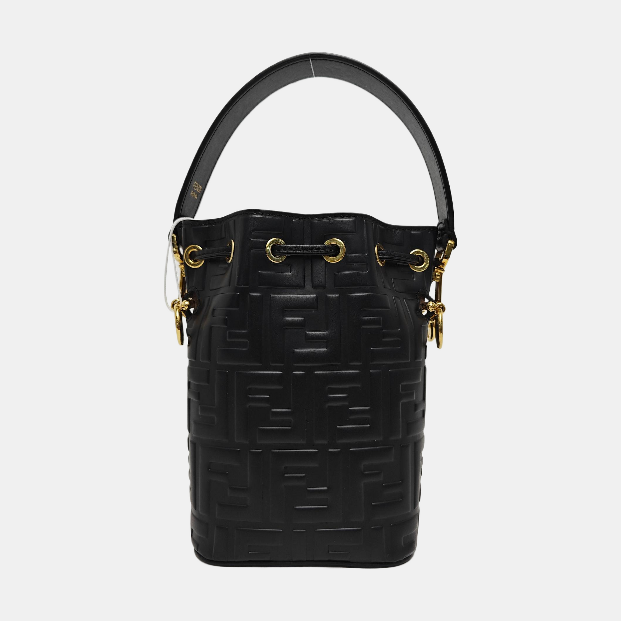 Mon Tresor Mini Calfskin Black