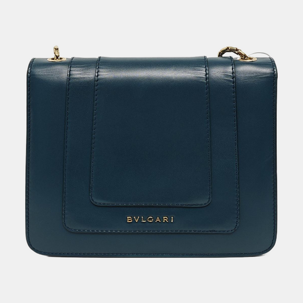 SERPENTI FOREVER Small Quilted Calfskin Green